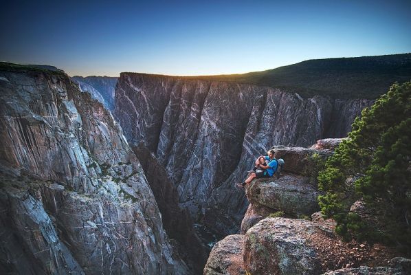 BlackCanyon of the Gunnison N.P.
Blick in den Black Canyon of the Gunnison, mehr auf usa-reise.de
Schlüsselwörter: colorado, canyon, black canyon, gunnison