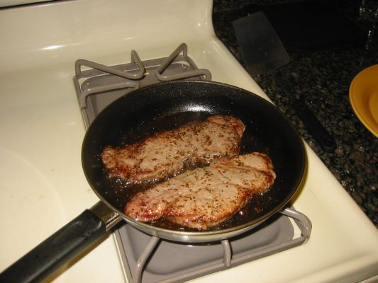 Steaks braten in Las Vegas
