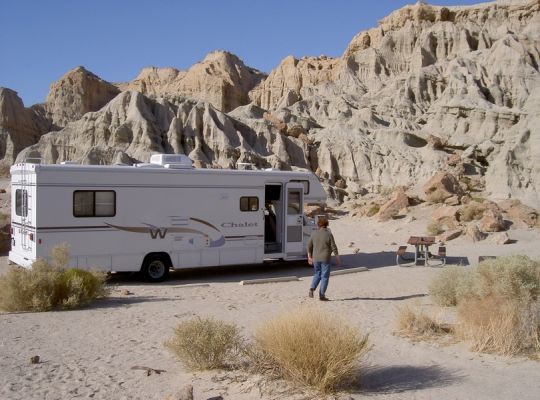 Ricardo Campground im Red Rock Canyon
Schlüsselwörter: Red Rock Canyon (CA)