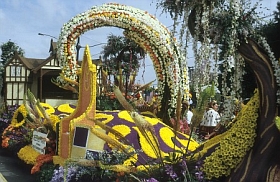 Aufstellung Grand Floral Parade
