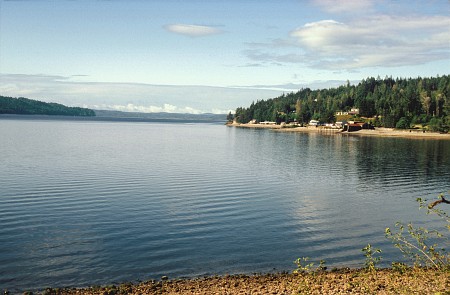 entlang dem Hood Canal
