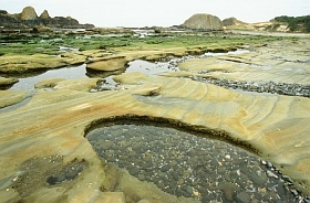 Tide Pools aus Sandstein
