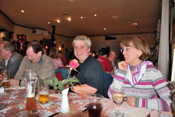 von rechts: Margrit, Anette und Pierre
