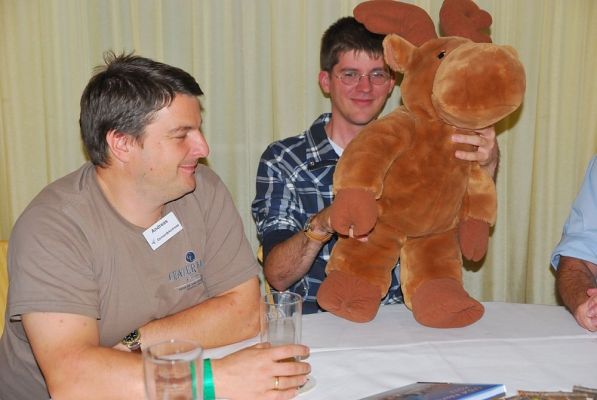 Markus (Scooby Doo) mit Mr. Moose 
