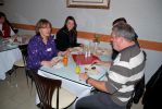 Samstag beim Mittagessen
