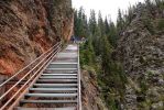 Treppen des Uncle Tom's Trail