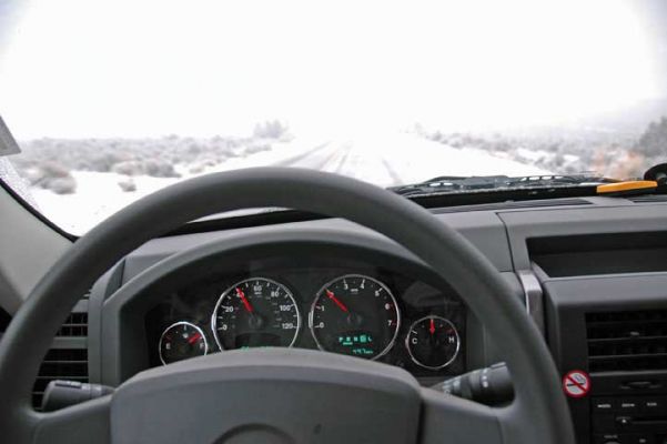 Schnee in der Wüste
