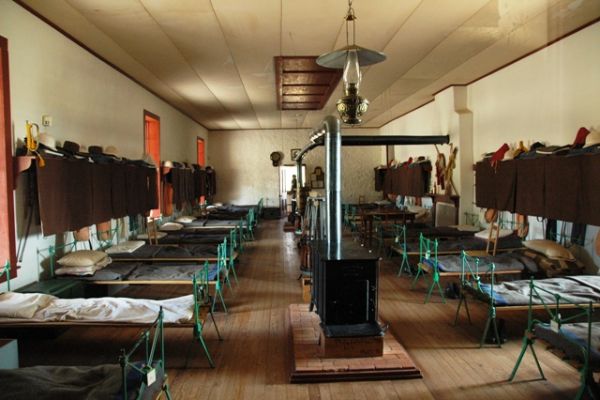 Fort Davis Schlafraum
