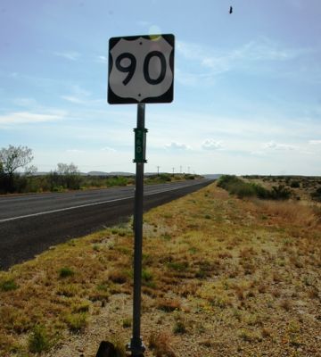 US 90 Texas

