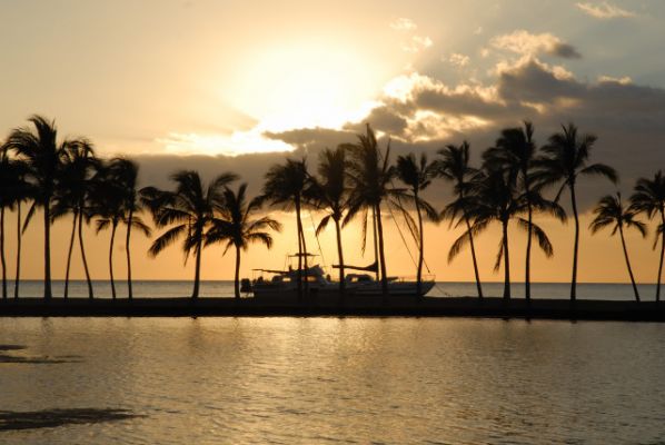 Anaeho'omalu Bay oder "A-Beach"
