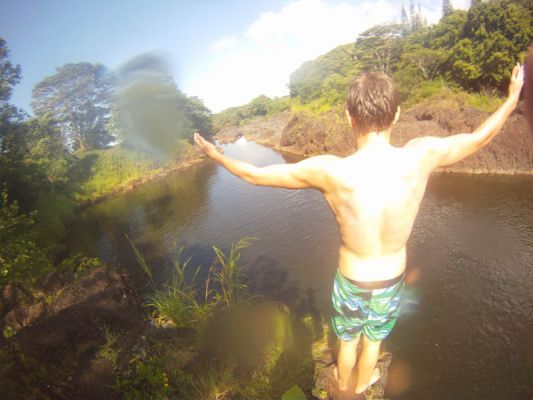 oberhalb der Rainbowfalls, Hilo
