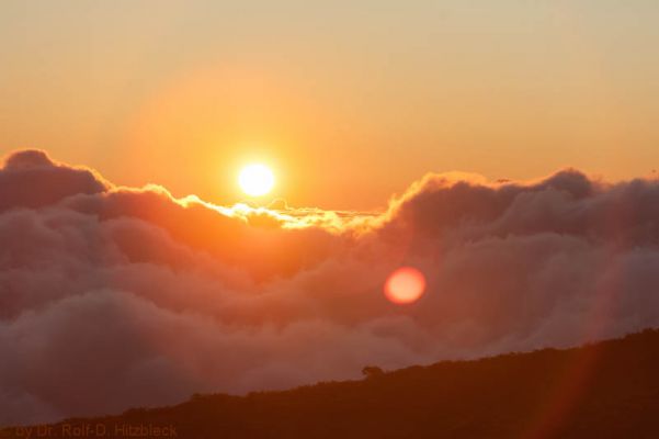 Sonnenaufgang am Haleakala auf 8000 Fuß
