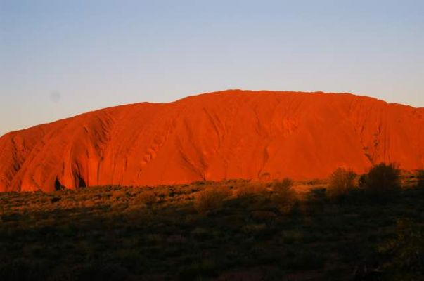 Ayers Rock Sonnenuntergang
