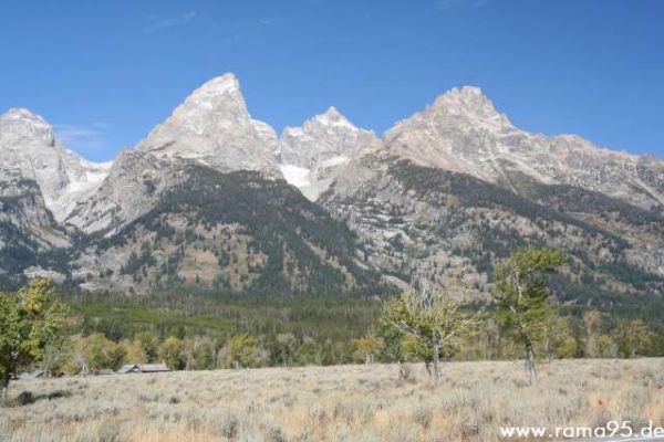 Die 3 Tetons des Grand Teton N.P.
Schlüsselwörter: Grand Teton N.P., Teton