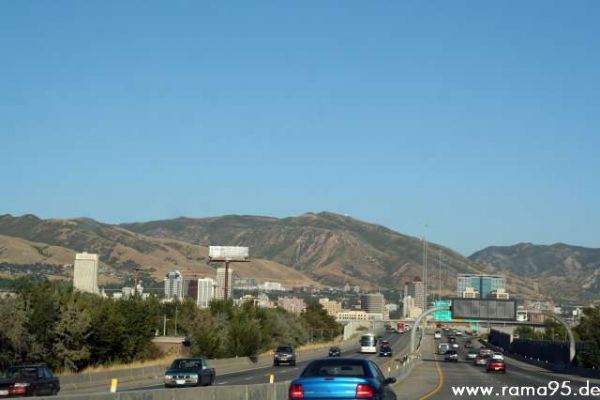 Anfahrt auf Salt Lake City
Schlüsselwörter: Salt Lake City