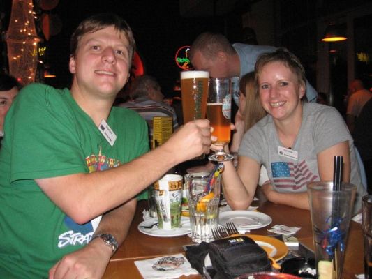 Forumstreffen im Woody's in Stuttgart
Stefan (Stefan M.) und Yvonne (americanhero)
