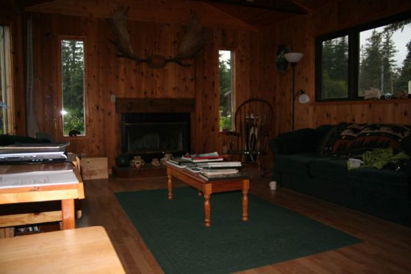 Aufenthaltsraum Silver Salmon Creek Lodge
