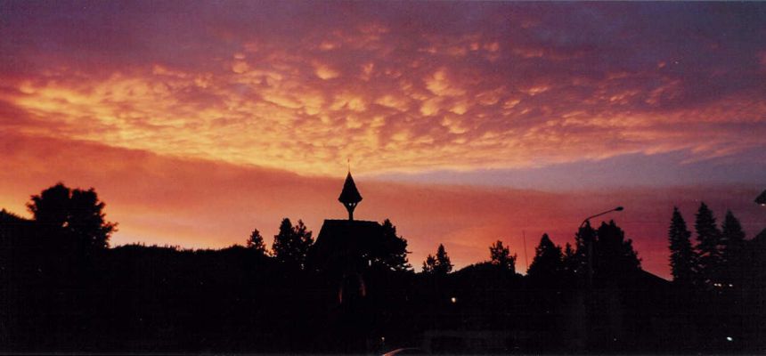 sun set
