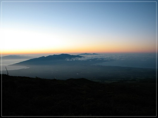 Maui - Sonnenuntergang Haleakala

