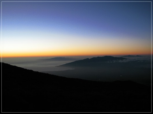 Maui - Sonnenuntergang Haleakala
