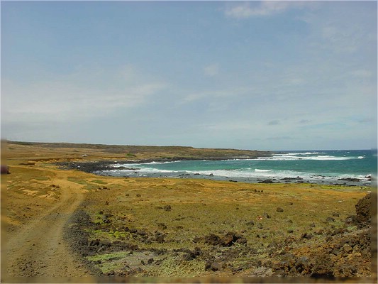 Big Island, Richtung Green Sand Beach
