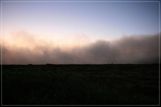 SO2-Wolke über dem Volcanoes NP
