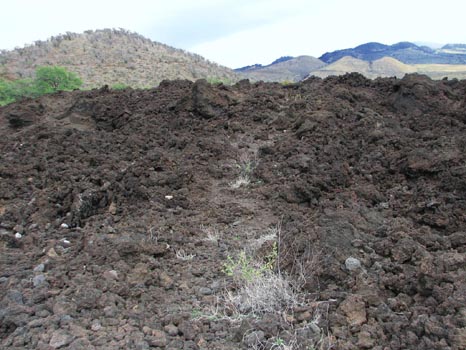 Kalua o Lapa Lava Vent Trail
