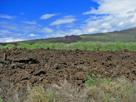 Kalua o Lapa Lava Vent Trail
