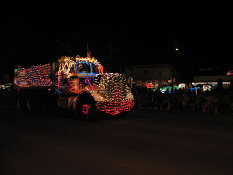 Waimea Light Chrismas Parade
