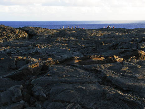 Wanderung zum aktuellen Lavafluss
