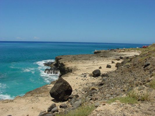 Kaena Point Trail leeward side
