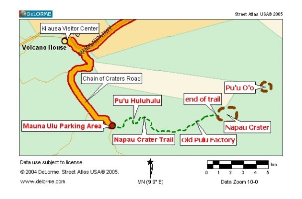 Napau Crater Trail
