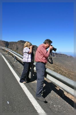 Anne und Dieter gehen ihrem Hobby nach :-)
