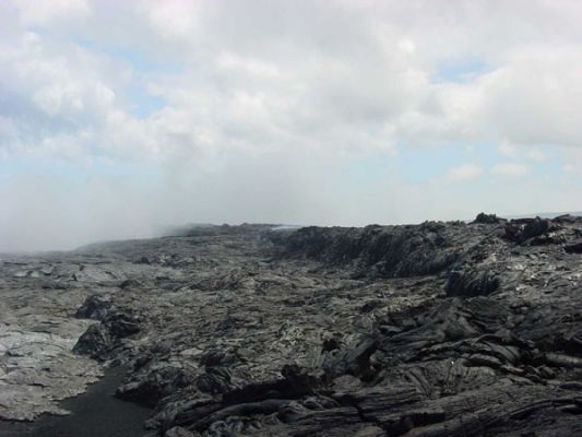 von Kalapana zum aktiven Lavafluss
