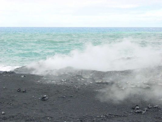 von Kalapana zum aktiven Lavafluss
