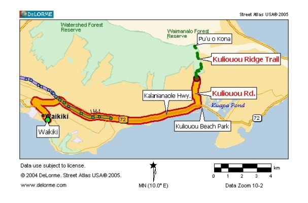 Kuli'ou'ou Ridge Trail
