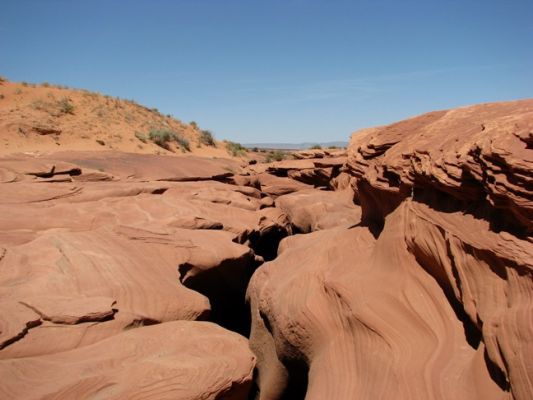Entrance to Lower Antelope Canyon
