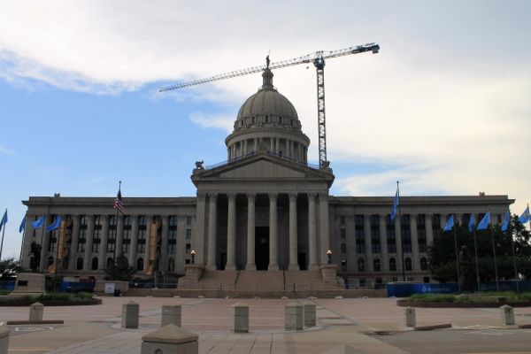 Oklahoma State Capitol Building in Oklahoma City
