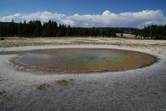 yellowstone pools
