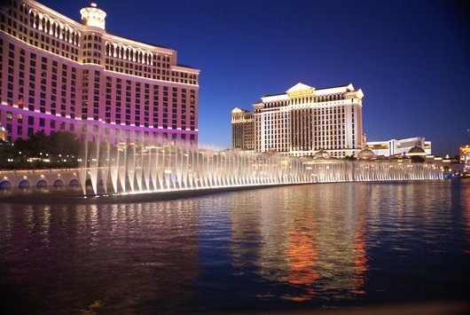 L.V. Bellagio Fountains I
