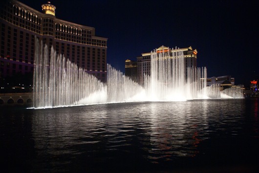 L.V. Bellagio Fountains III
