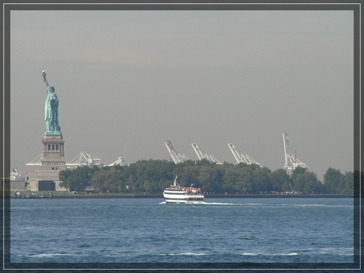 On the way to Lady Liberty
