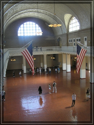 Ellis Island - Registration Hall
