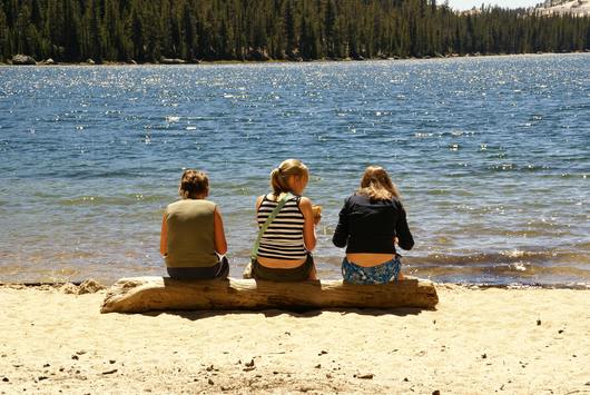 Picnic at Tenaya Lake
