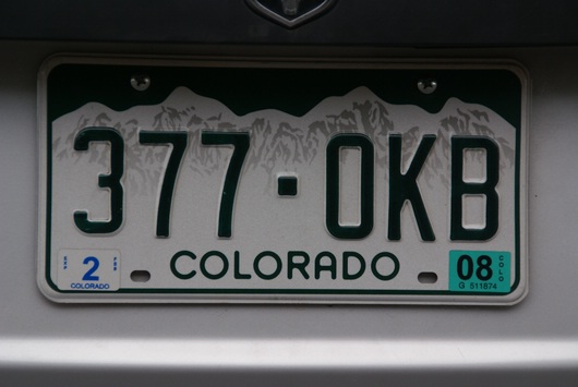 License - unsere Nummertafel
