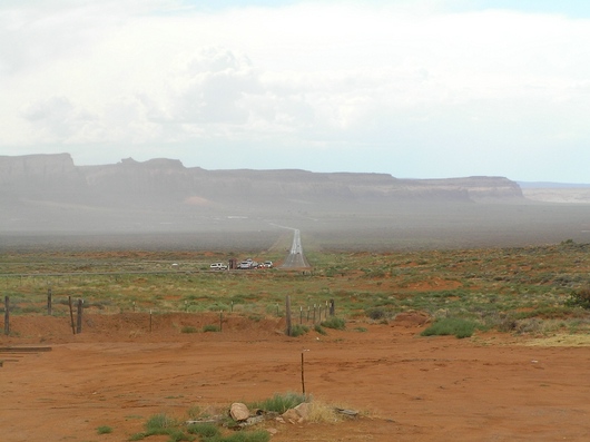 raint at monument valley I

