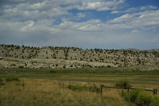 north western wyoming - richtung cody

