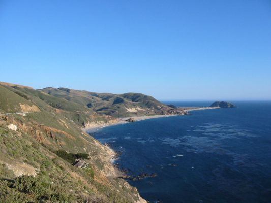 Entlang dem Highway Nr. 1 in Kalifornien
