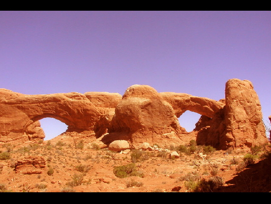 Arches NP/UT_North and South Window
