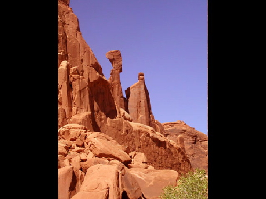 Arches NP/UT- Nofretete versteinert?
